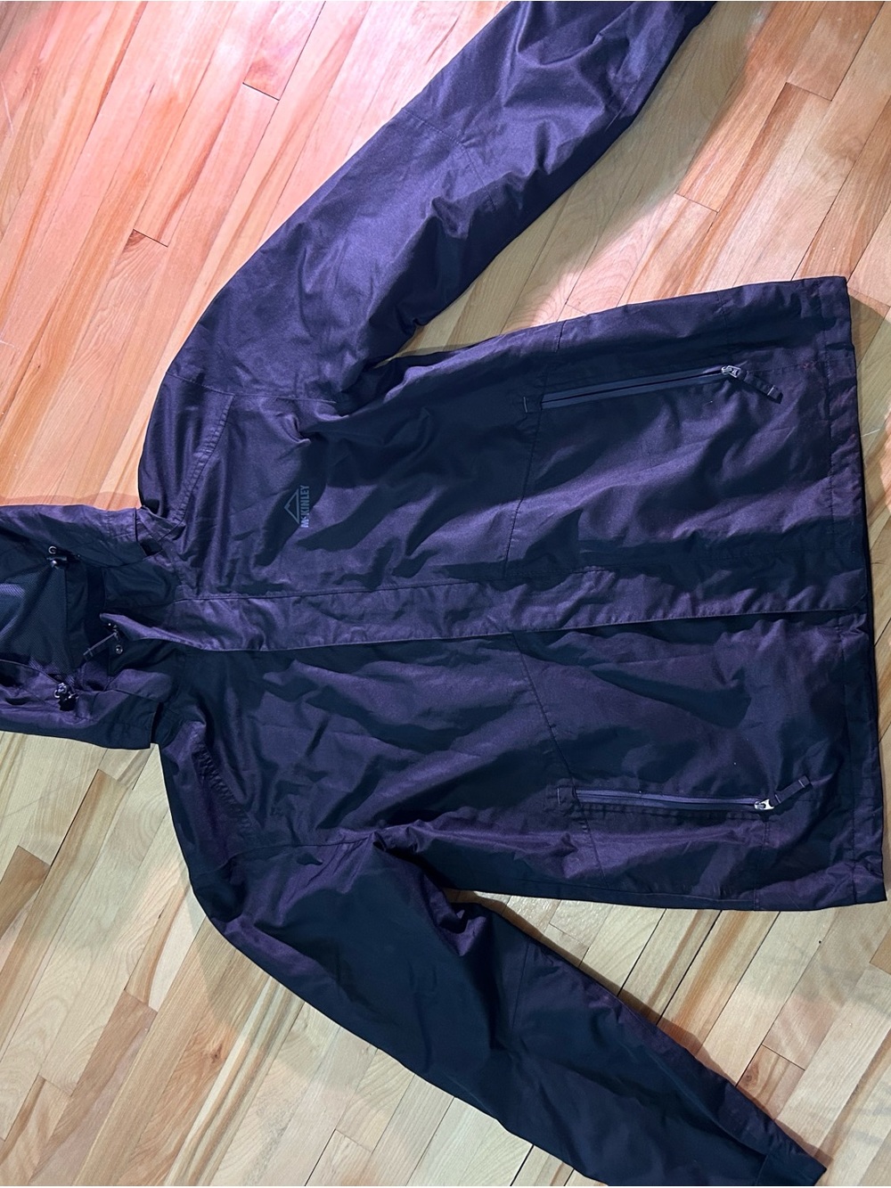 McKinley Waterproof Hooded black Jacket
